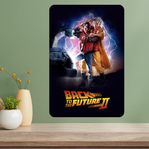 Back to the Future Part II Classic Movie Metal Poster Sign 20x30cm(7.8x11.8inch)