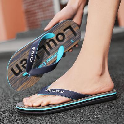 Summer Flip-flops Men Wear Non-slip and Deodorant Soft-soled Slippers Vietnam Pinch Feet Summer Lightweight Thai Toe Sandals
