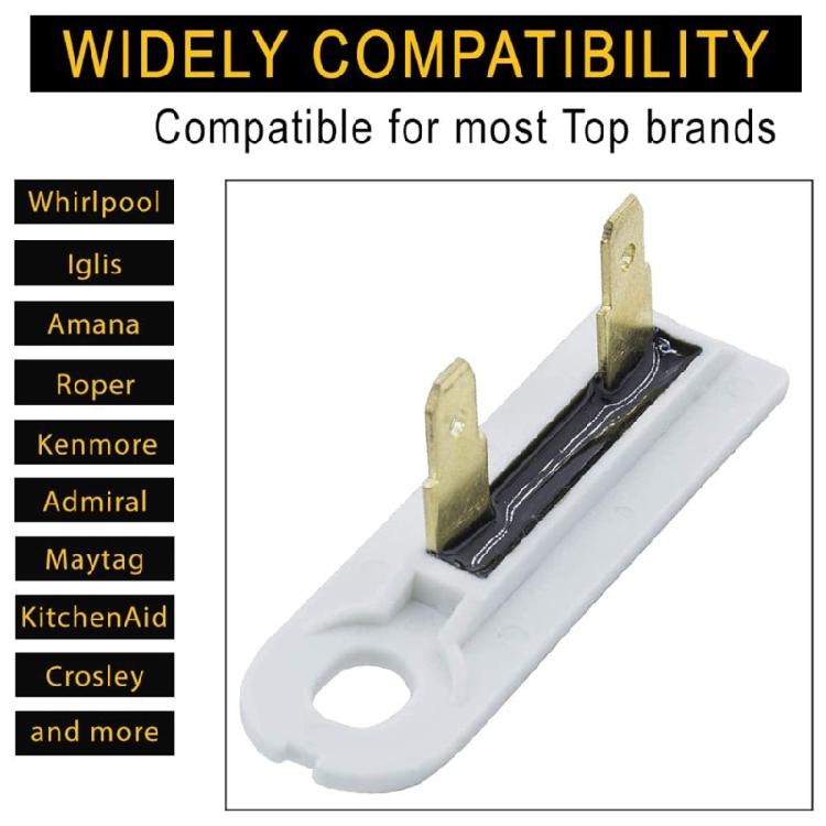 5Pcs 3392519 Dryer Thermal Fuse Replacement High Temp Protective Blower Housing Accessories for AP6008325 3388651 694511