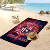 Stoke City FC Personalisiertes Bedrucktes Strandtuch Fußballlogo Unterstützung Benutzerdefinierter Name Text Absorptionsfähiges Handtuch für Sport Reisen Besonderes Geschenk