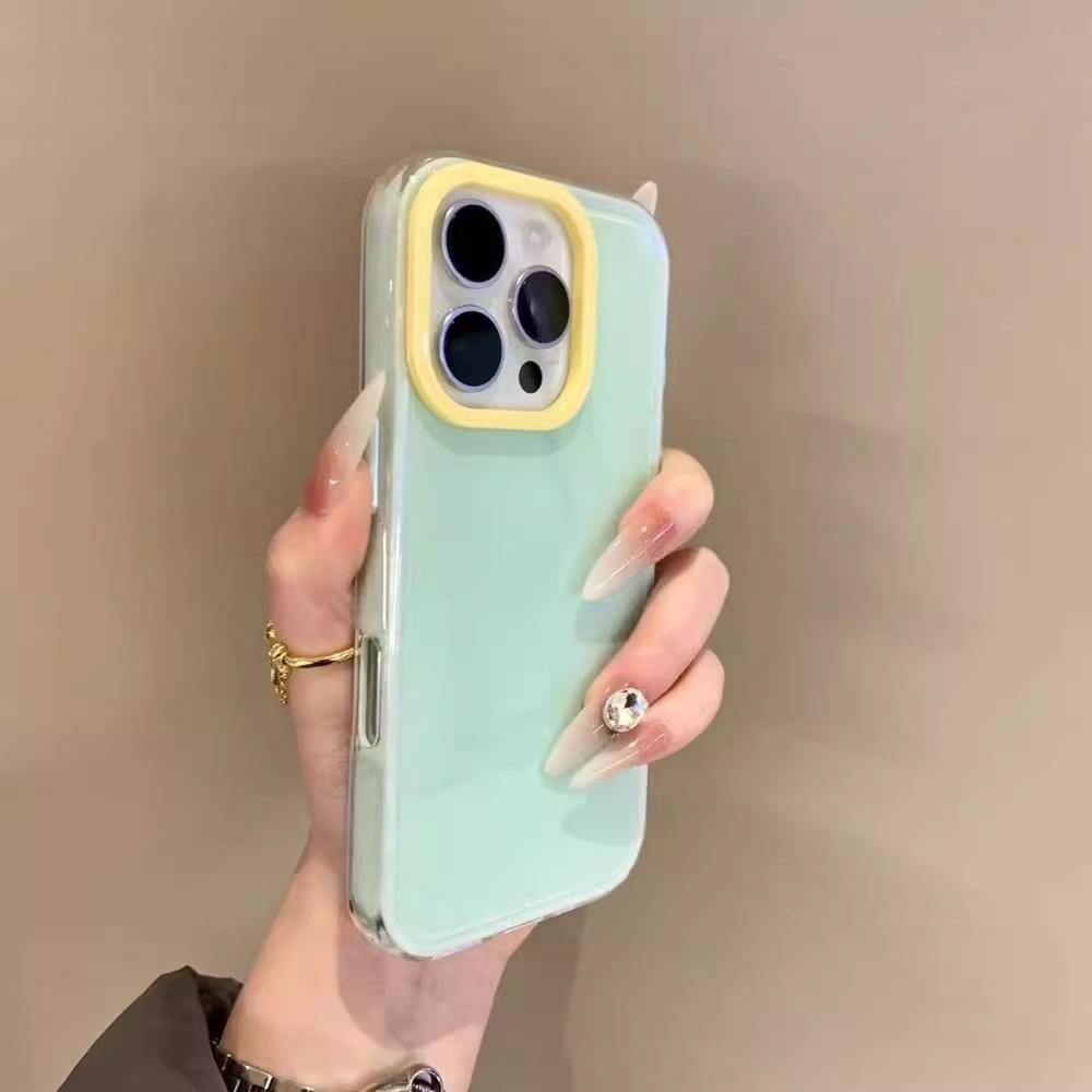 Dopamine Jelly Jednobarevné Vhodné pro pouzdro na mobilní telefon Apple 16promax IPhone 15pro Ochrana proti pádu 14 Páry