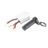 24V 500W Brushed Controller Broken Line Electroplate Throttle Grip Set for Electric Bike