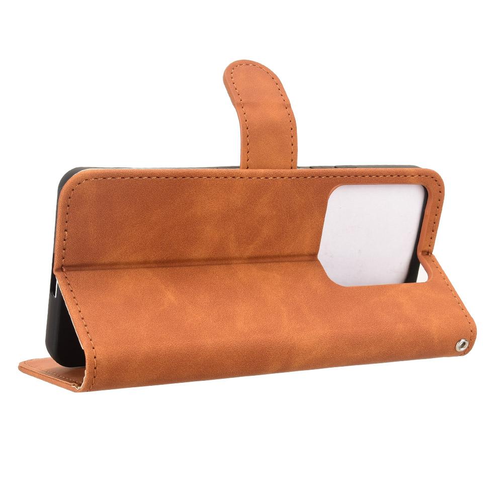 Für Xiaomi Poco M7 Pro 5G Lederhülle Hautgefühl Anti-Sturz Brieftasche Klapp-Handyhülle