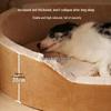 Four Seasons Verwijderbaar Lychee Leer Huisdier Hond Bed Kussen, Medium