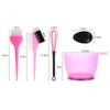 Hair Salon Tool Hairdressing Tint Tool Hair Dye Color Brush Hair Coloring Set Hair Dye Bowl