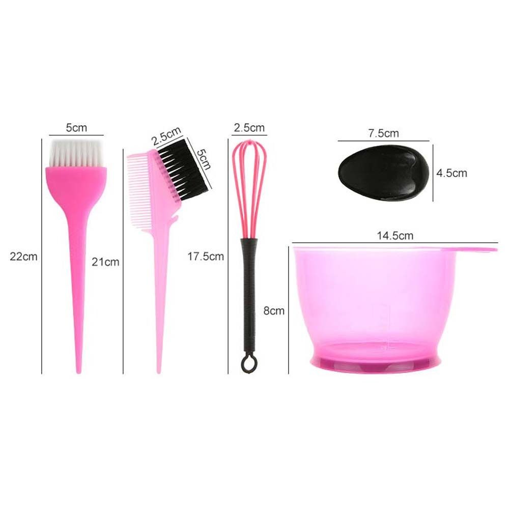 Hair Salon Tool Hairdressing Tint Tool Hair Dye Color Brush Hair Coloring Set Hair Dye Bowl