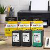 Pack 3 cartouches compatibles HP 336 &amp; 342 - 2x noir + 1x couleur pour DeskJet/OfficeJet/PhotoSmart/PSC