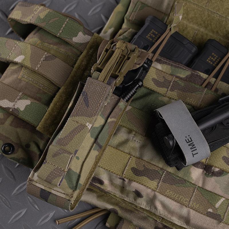 Quick Tourniquet Pouch, MOLLE System Waist Bag, Easy Install Outdoor Accessory, Tactical Storage Pouch for CS Shooting, Camping & Emergency Survival
