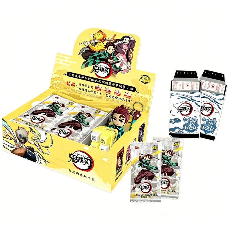 Demon Slayer Card Infinite Castle Deluxe Edition Tanjirou Nezuko Kanroji Limited Anime Collection Cards Toys Gifts