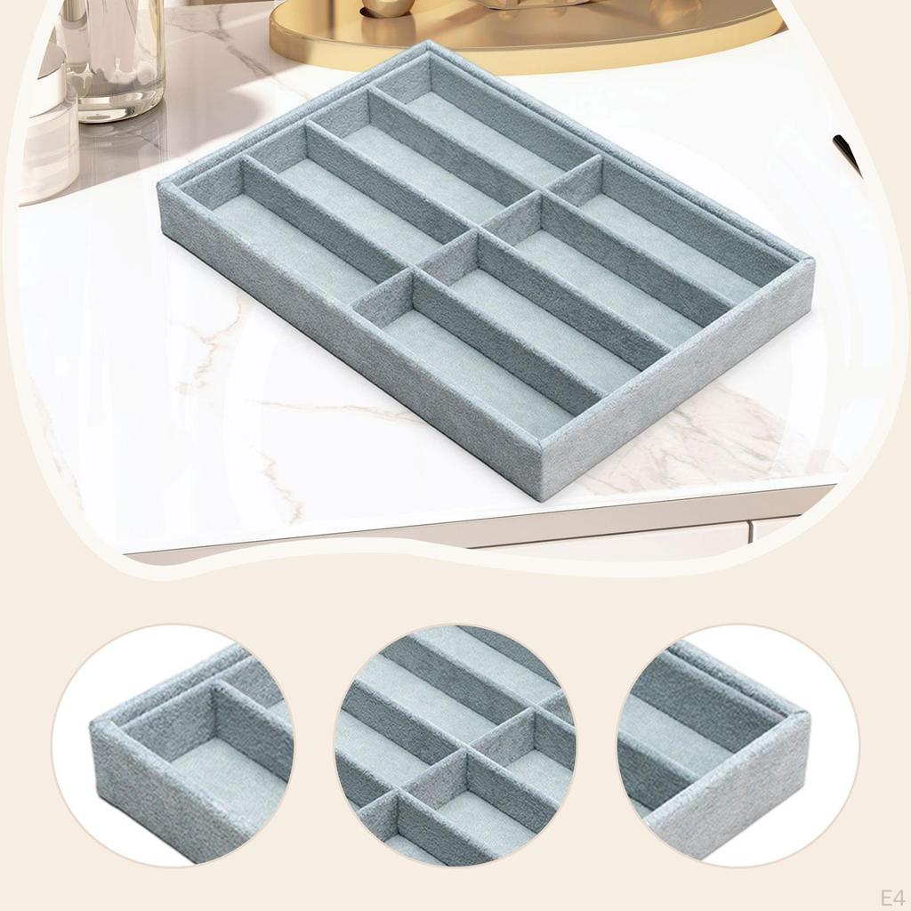 Eye Glasses Holder Container Eyeglass Sunglasses Organizer Case 8 Grids Multifunctional