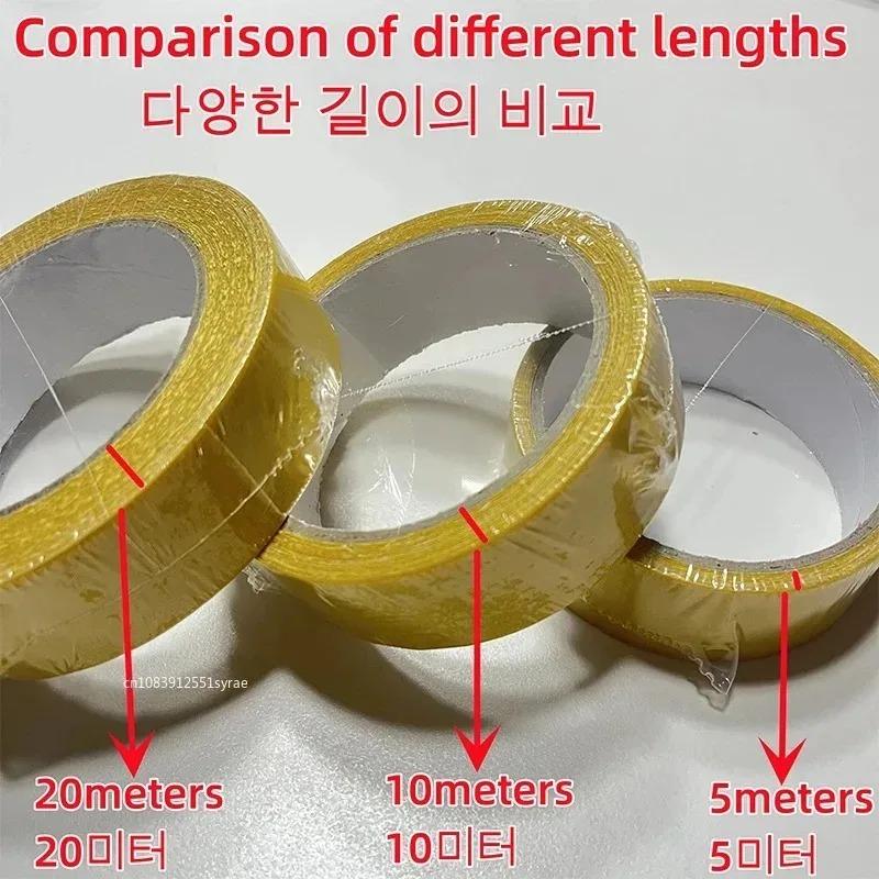 1/2/3Rolls Super Sticky High-Viscosity Double-Sided Adhesive Tape Perfect for Carpet Leather Wall Floor Fixing