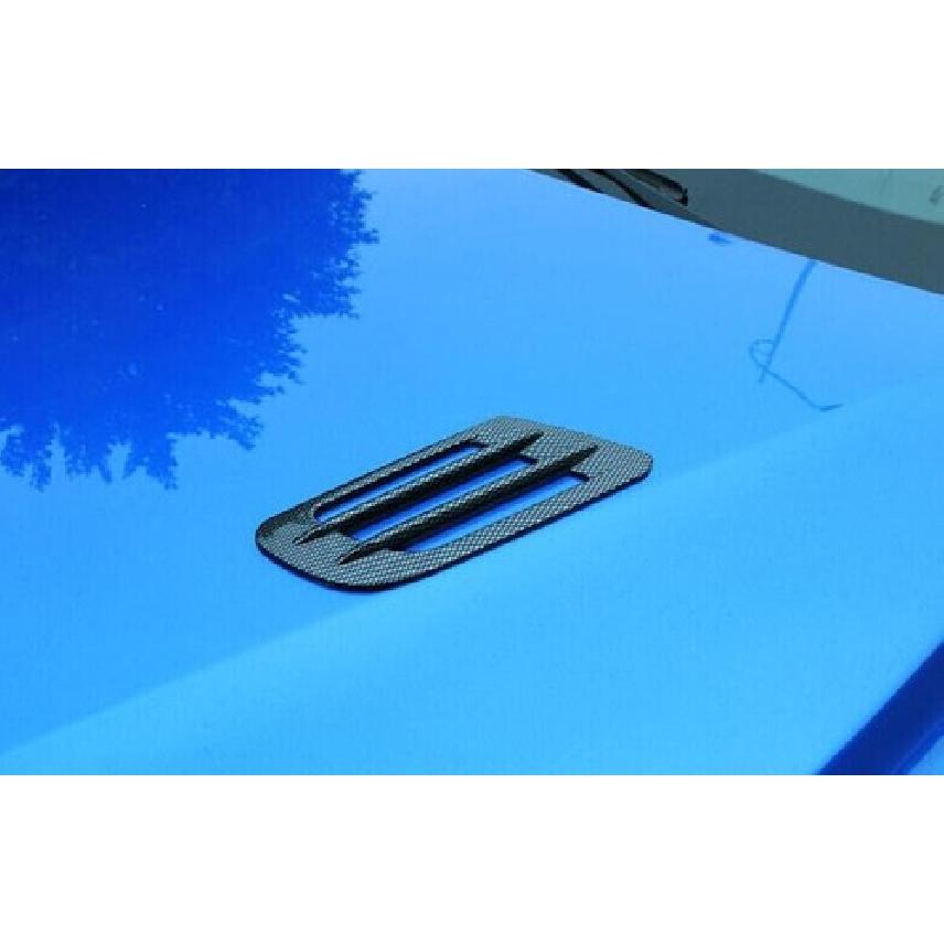 For BMW 5 Series M5 18-23 Carbon Fiber Engine Hood Air Outlet Vent Cover 2PC