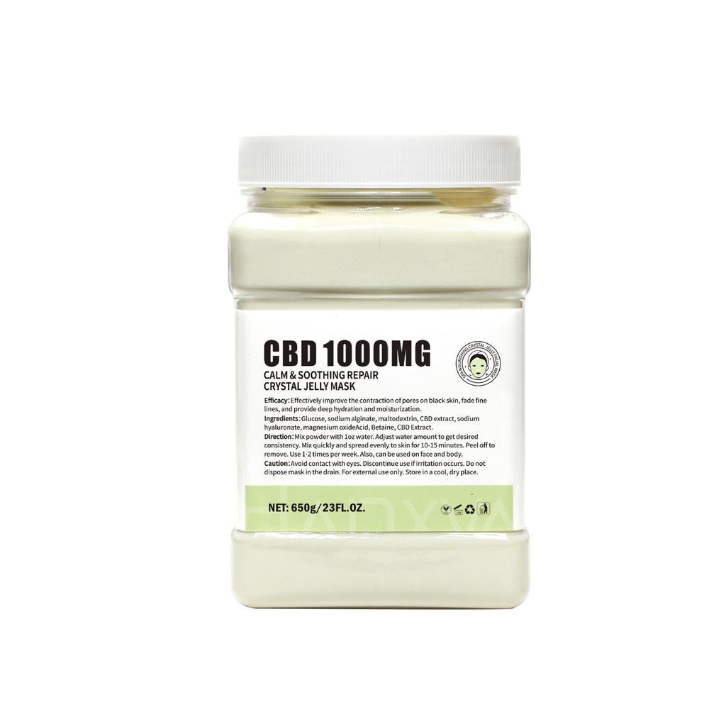 All Natural English Rose Petal Soft Mask Powder - 650g Crystal Jelly Moisturizing Formula