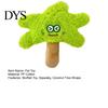 Puppy Enrichment Play Toys Coconut Tree Dog Toy, Squeaky Soft Plush Chew Stuffed Durable Toy for Small And Medium Dogs To Shake, Bite Teething
