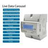 Tuya WiFi/Zigbee 80A Smart Single Phase 2Way Bidirectional Energy Meter Timer Power Consumption Monitor KWh Meter With Backlight