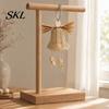 Bell-shaped Bird Toy Rattan Woven Parrot Toy, Bell Chew Chewing with Bells or Balls, Cage Accessories for Cockatiels Budgies Small Medium Parrots