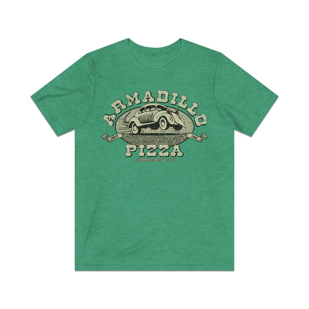 Armadillo Pizza 1988 Vintage Men s T shirt S