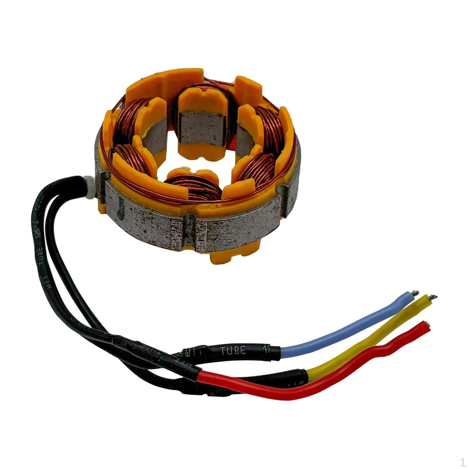 

Electric Drill Stator Coil, Brushless Easy Installation Professional Power Tool Motor