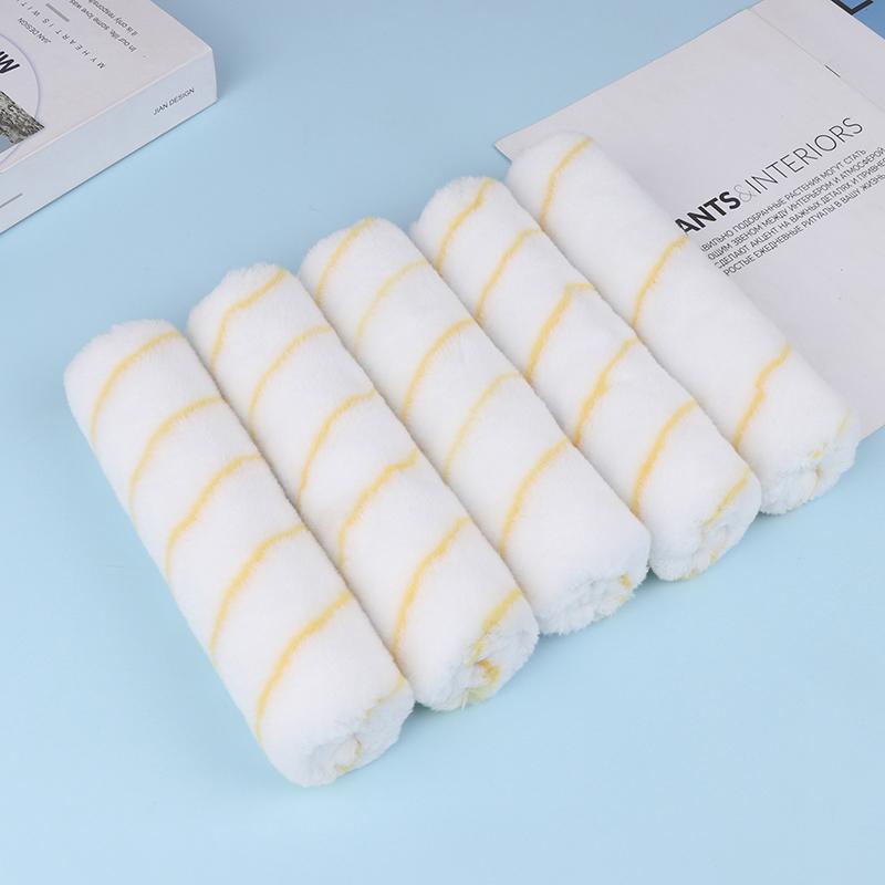 "10Pcs 9"" Microfiber Roller Cover Sleeves Smooth And Even Paint Application - Painting Accessories"