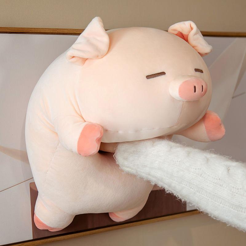 Super Soft Piglet Plush Pillow - Cute and Cuddly Sleeping Hug Gift