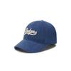 MLB Cap JQT 3ACPVD14N-07INS Varsity Cursive Lettering Denim Unstructured Ball Cap LA Dodgers