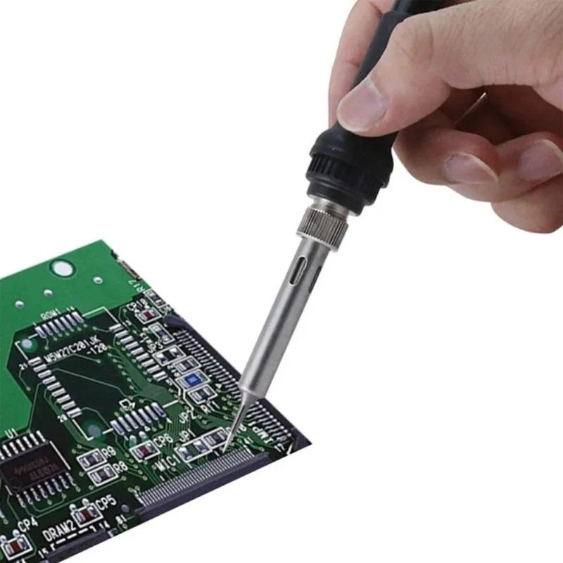 Soldering Iron Tips 5packs 900M-T Series K/SK/B/I/IS/1C/2C/3C/4C/2.4D/3.2D Lead-Free Welding Head BGA Soldering Tool Accessories