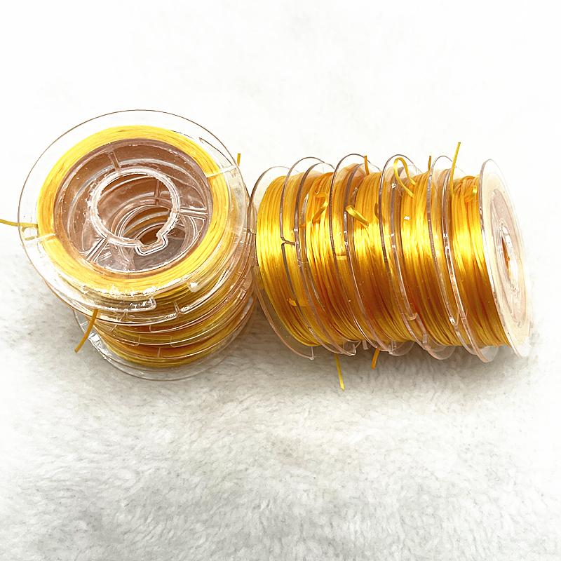 10 Yards/roll Colorful Elastic Rope Crystal Line Rope Cord for Jewelry Making Diy Bracelets Necklace Beading Bracelet Rope