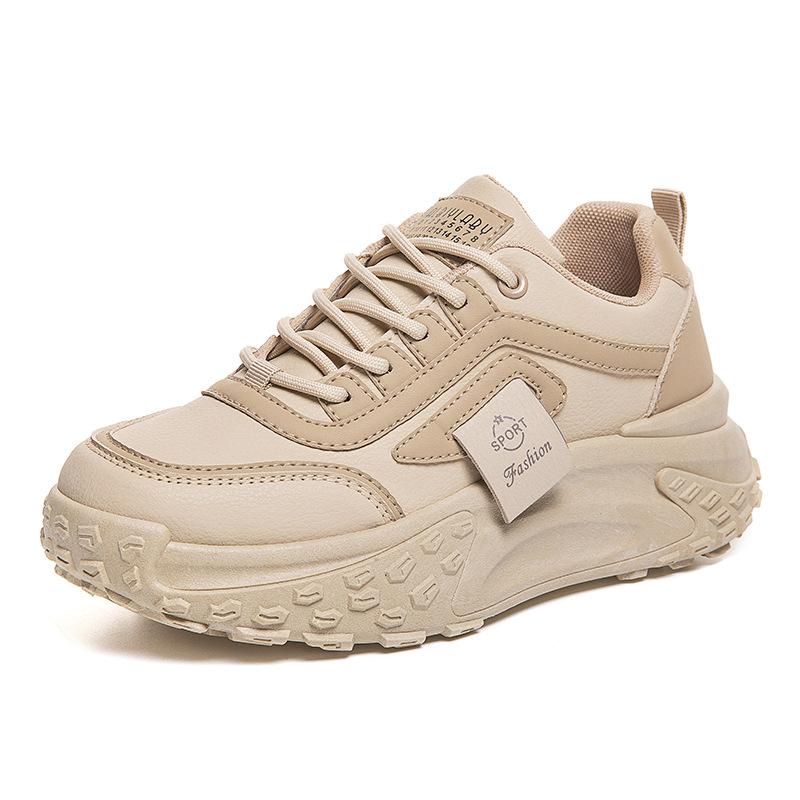 [Customization] Popular dad shoes women's spring and autumn versatile thick soles 2025 new Internet celebrity leisure sports women's shoes