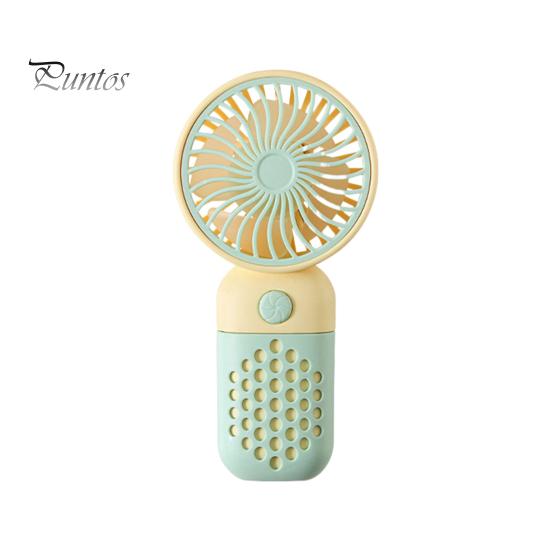 

Ручной электрический вентилятор с низким уровнем шума, однокнопочный переключатель, USB-аккумулятор, удобный для путешествий вентилятор, портативный персональный кондиционер зелёный