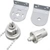 Kit réparation store enrouleur - Mécanisme embrayage 32 mm, chaîne 160 cm, gris