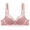 French underwear pure desire thin lace sexy underwear soft steel ring small chest big gathering bra