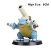 Pokemon 6 Pcs/Set Anime Figure Pikachu 6-7cm Figure Charizard Blastoise Squirtle Bulbasaur Action Figures Model  Toys Gifts