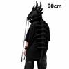 Plush Material Dragon Headpiece Exoskeleton Spine Tail Plush Cosplay Helmet  Cosplay Party