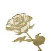 1 Set Golden Metal Bookmark With Gift Box Golden Rose Bookmarks Christmas Gift   Book Page Holder