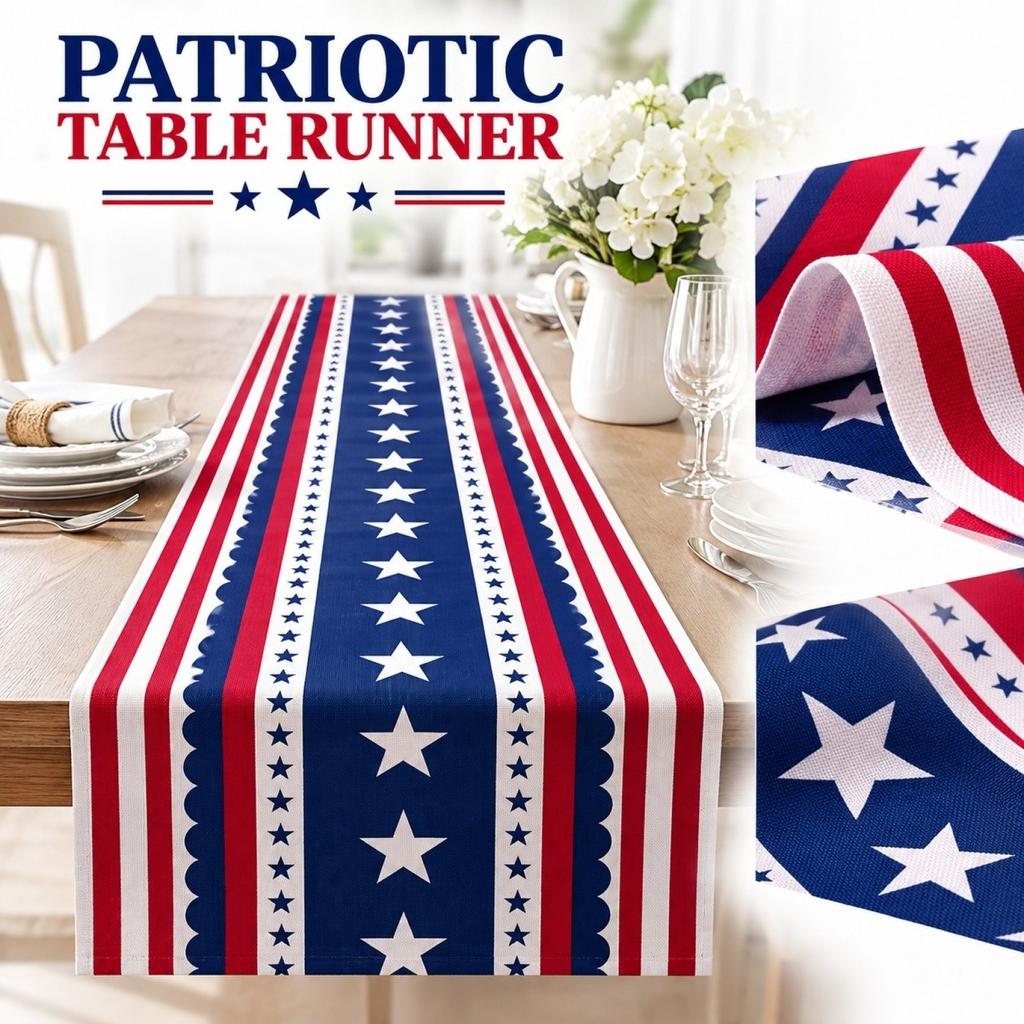 Christmas Table Runner, Tablecloth, Placemat, 185 35 cm, Holiday Dining Table Decor