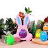 Bunny Resin Mold Handmade Easter Bunny Candle Mold Food-Grade Silicone Handmade Making Crafts for Jelly Ornaments Soap Candle