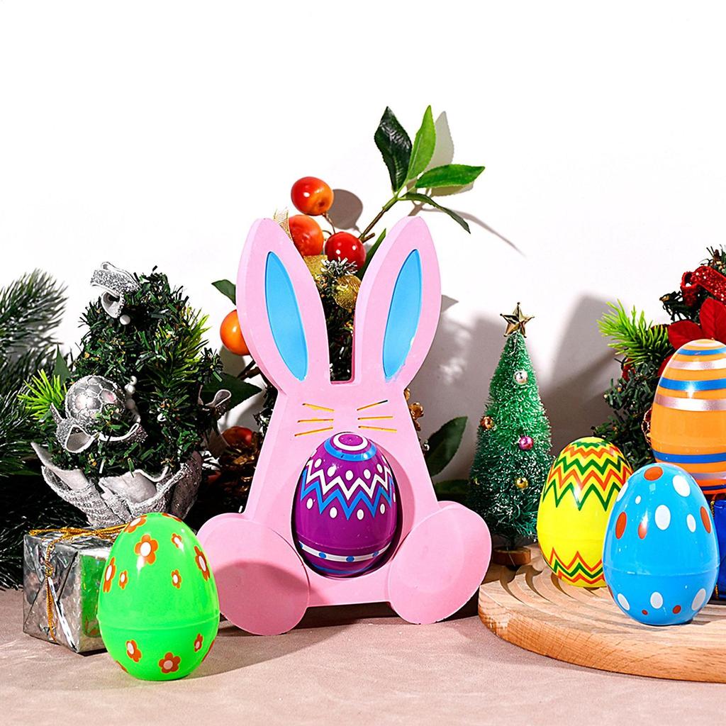 Bunny Resin Mold Handmade Easter Bunny Candle Mold Food-Grade Silicone Handmade Making Crafts for Jelly Ornaments Soap Candle