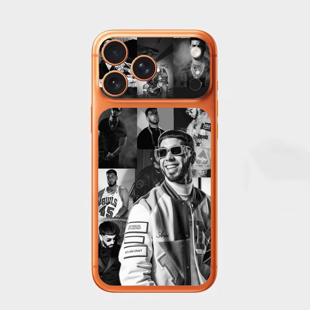 

A-Anuel A-AA Rapper For iPhone 17pro,17pro max Carmere and Back Cover Decal Wrap Skin Colorful Rear Protective Sticker Film iPhone17pro