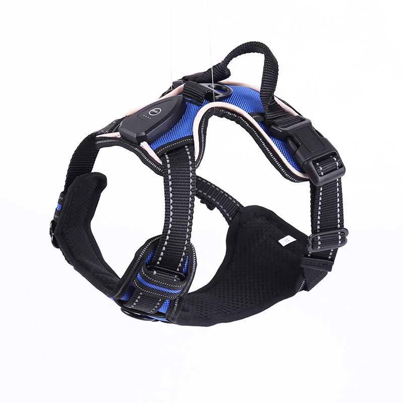 LED Flashing Dog Vest with USB Charging and Explosion-Proof Design