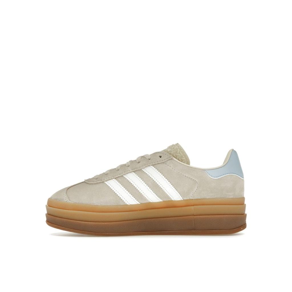 Adidas Gazelle Bold J Wonder White Clear Sky Kids Sneakers Cream Cloud-White JH5540