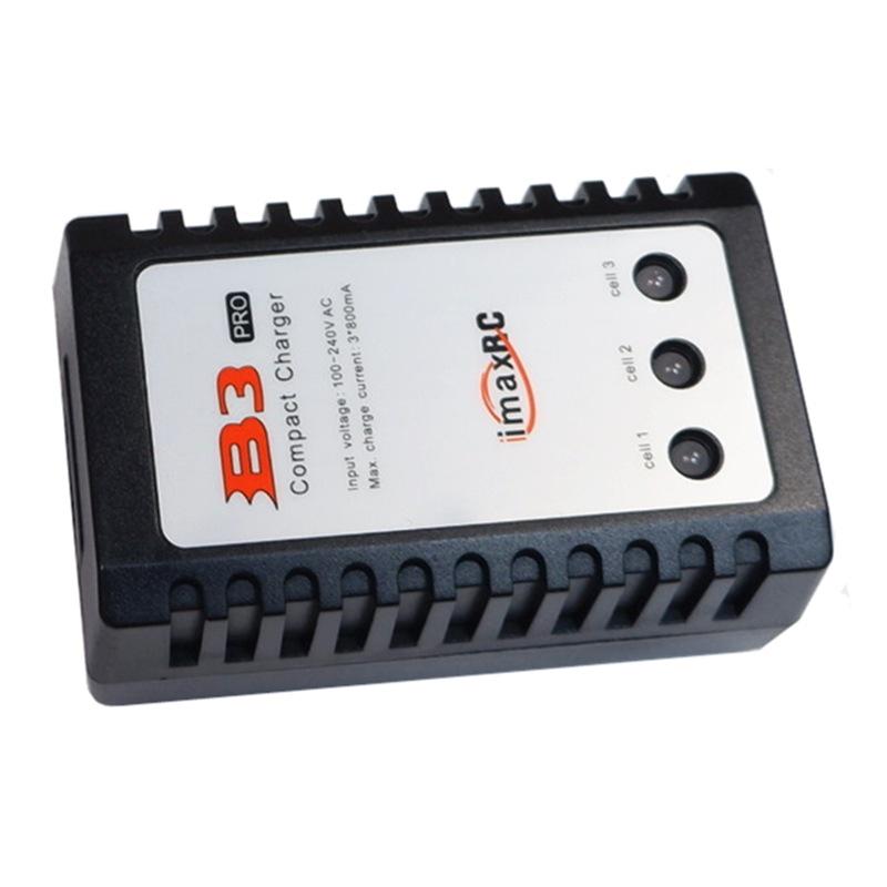 B3 Lithium Battery Charger: 11.1V Balance, 7.4V Cable, 20W Fast Charging for Toys.