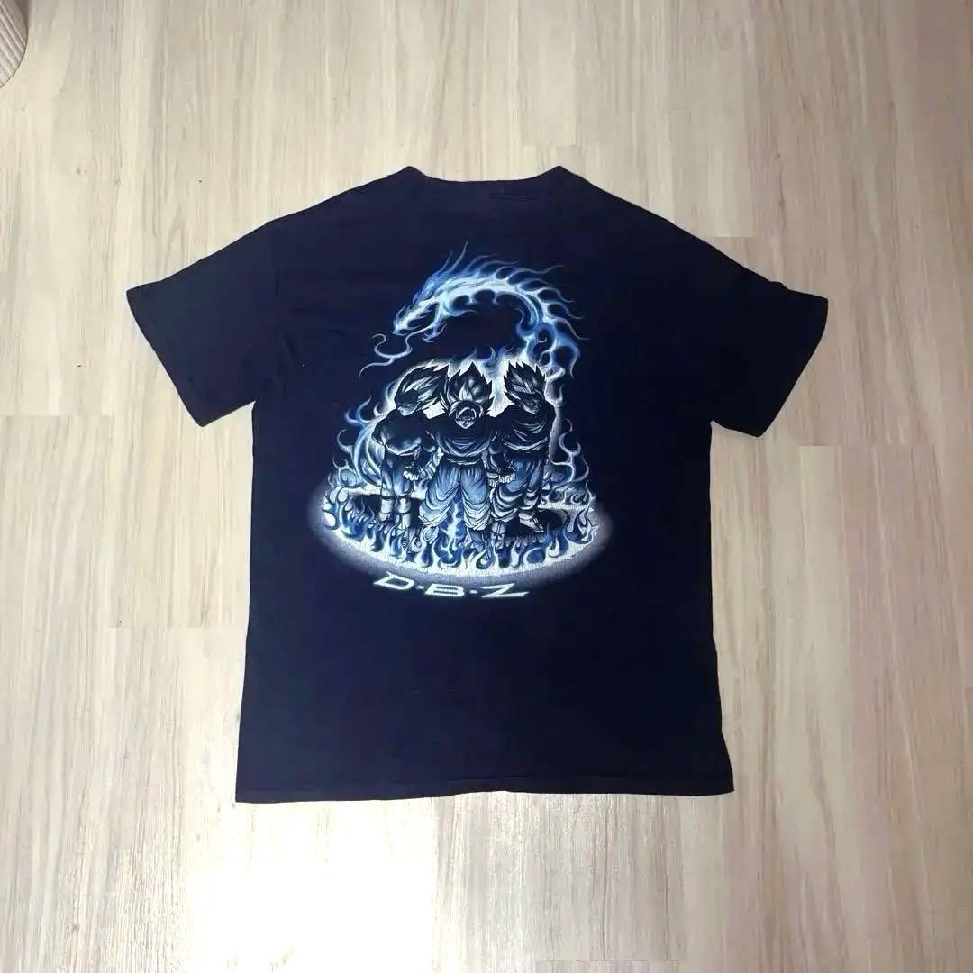 

[Б/У] Аниме-футболка 90-х годов Dragon Ball Z, винтажная, выцветшая
