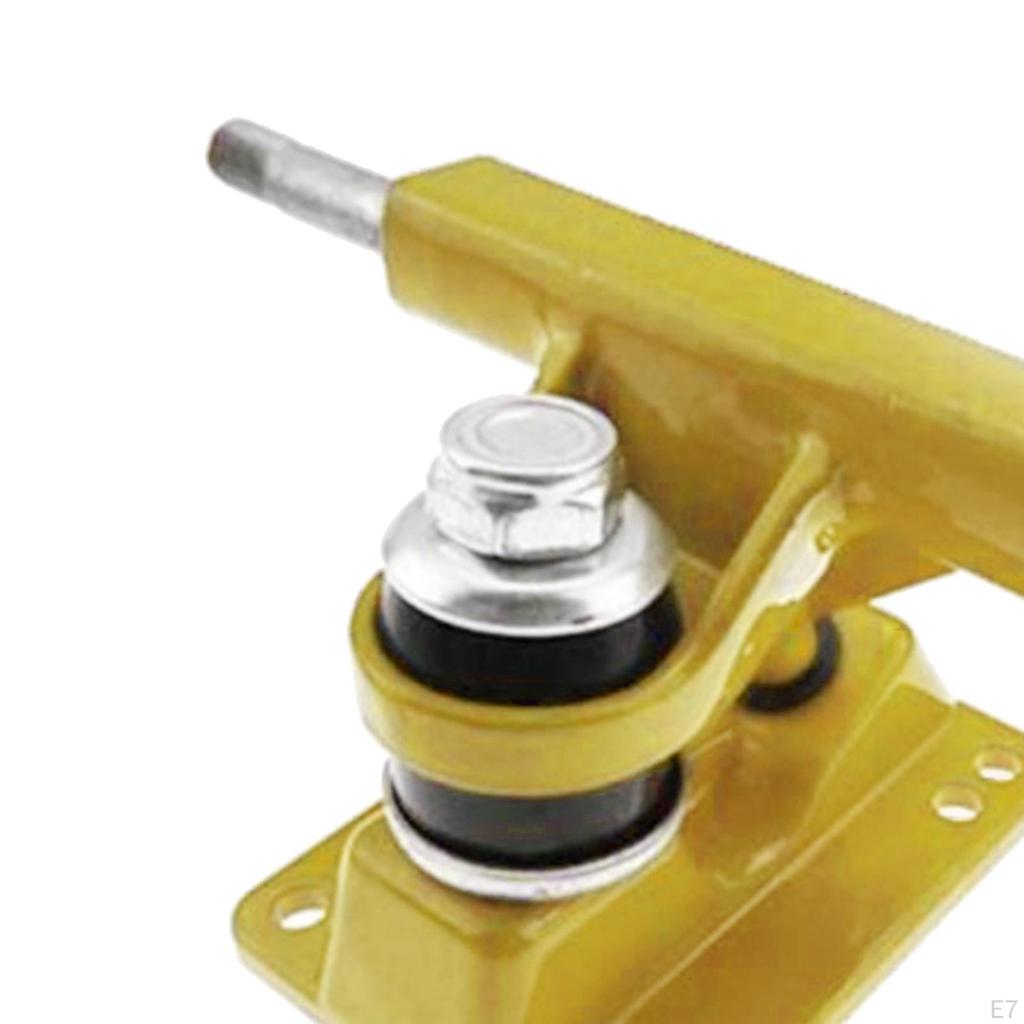 1 paar Aluminum Alloy Skateboard Trucks Bushing 3.25in Hangar 150mm Bearing for Skate Board