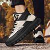 New Men's Casual Shoes Outdoor High-top Hiking Shoes for Mens Waterproof Wear-resistant Work Shoes Trendy Boots