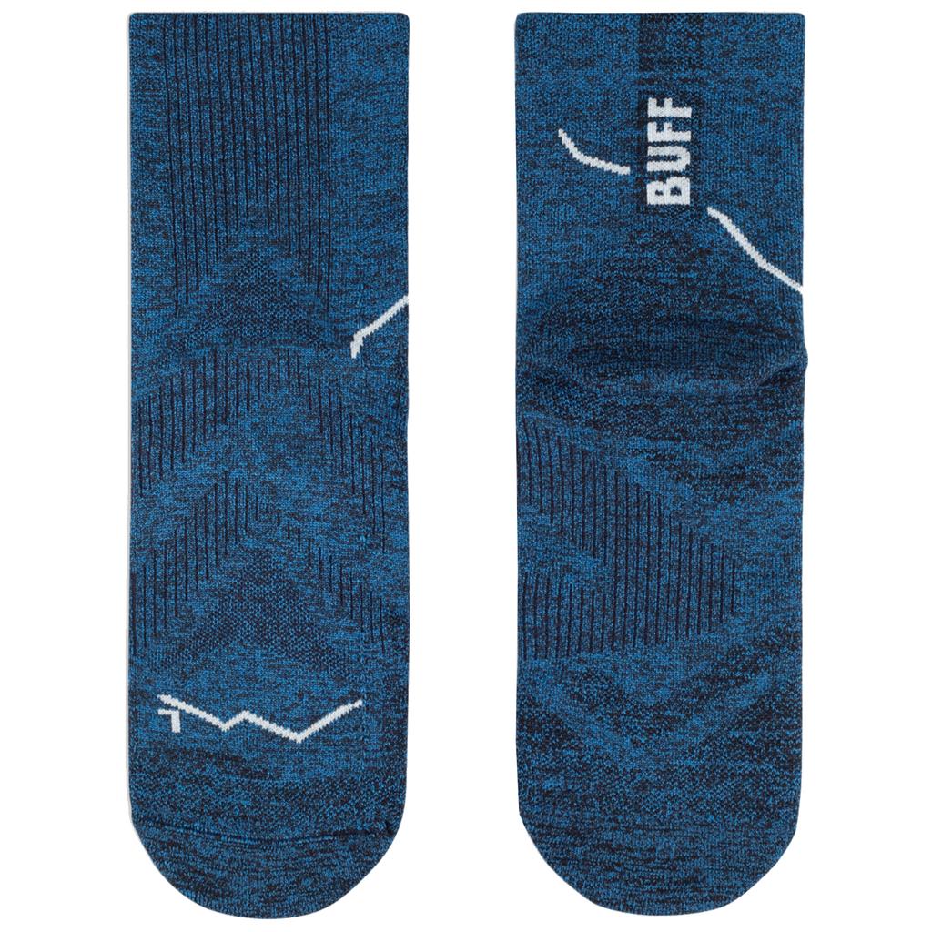 BUFF DryFlx Quarter Socks, Unisex navy Socks