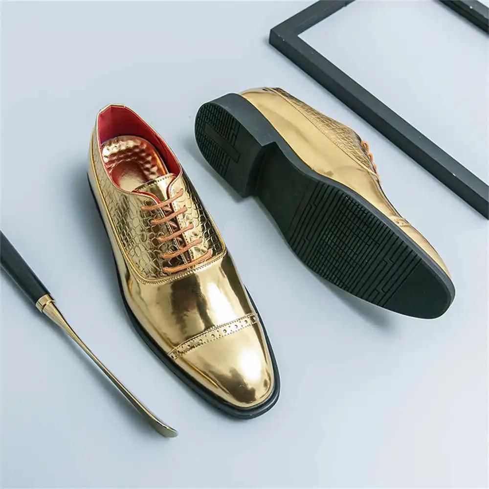 Dancers Brogue Men's Wedding Shoes 33 Size Shoes Dress Shoes For Sneakers Sport Trainners Portable Trending Products