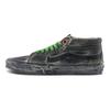 Vans Sk8 Colorway Tofu Puzzolente Vecchia Changsha Scarpe da Skate Mid-Top Resistenti Traspiranti Scarpe da Skate Unisex Nero Verde VN0A3WM3CK4