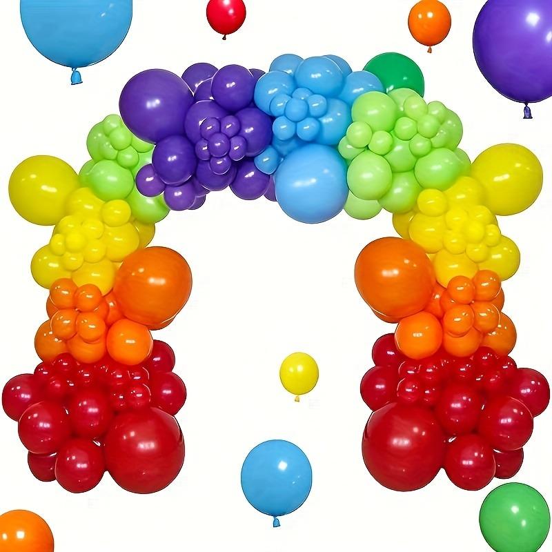 100pcs Colorful Latex Balloons Set for Party Decoration