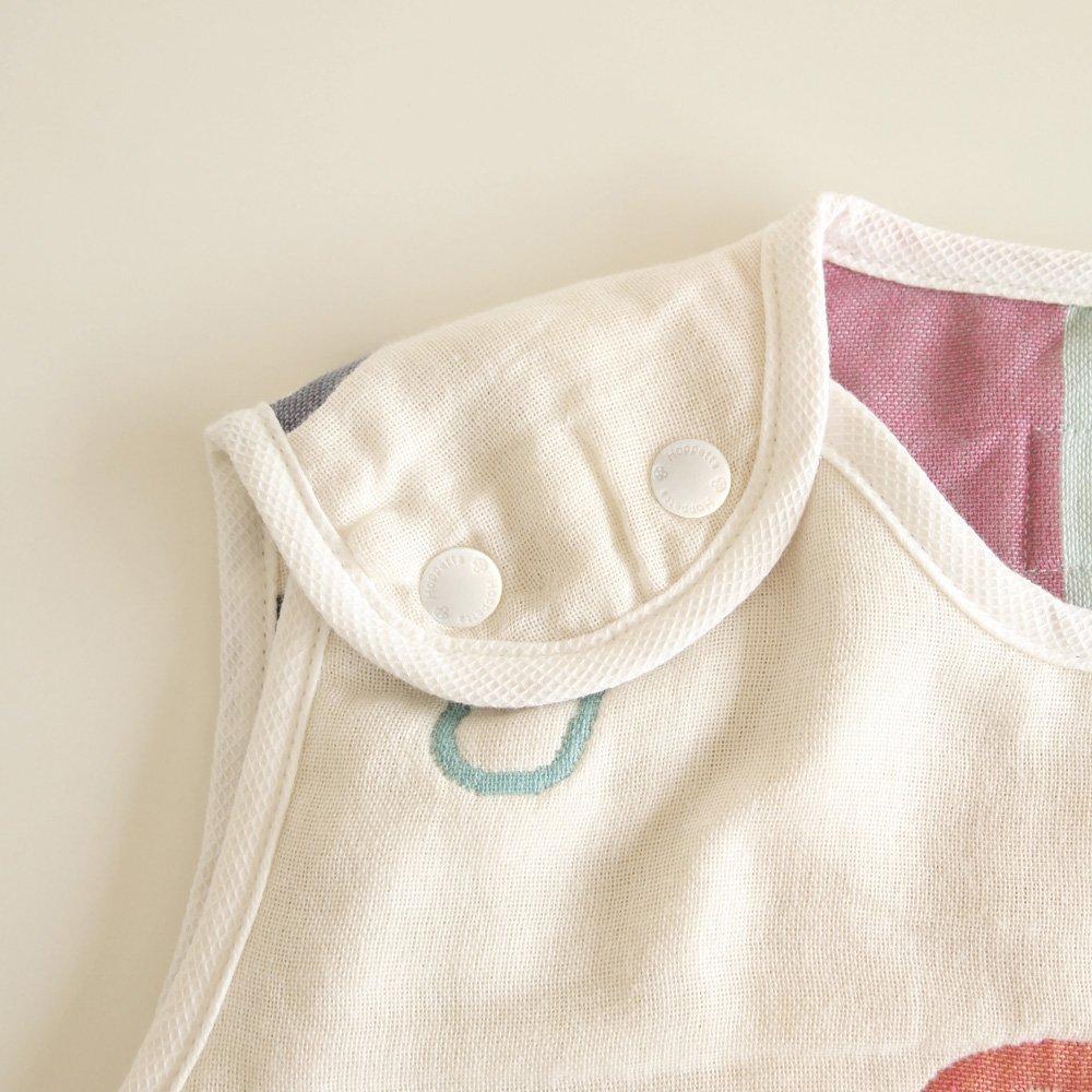 10mois Hoppetta Baby for Newborns to 3 58cm Gift Wrap 18111037 - Sleeper, 6-Layer Gauze, 100% Cotton, Years, Champignon, Length, Included,