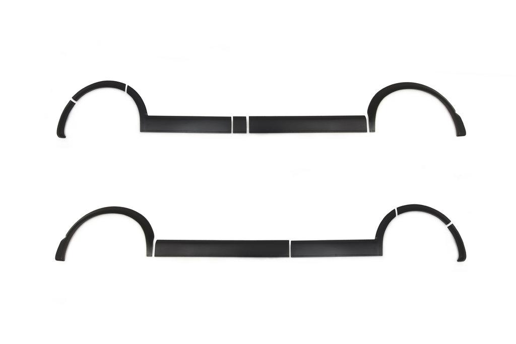 Комплект молдингов и арок (11 деталей) 1 дверь, Короткая база для Volkswagen T5 Transporter 2003-2010 гг